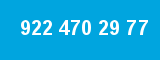 922 470 29 77
